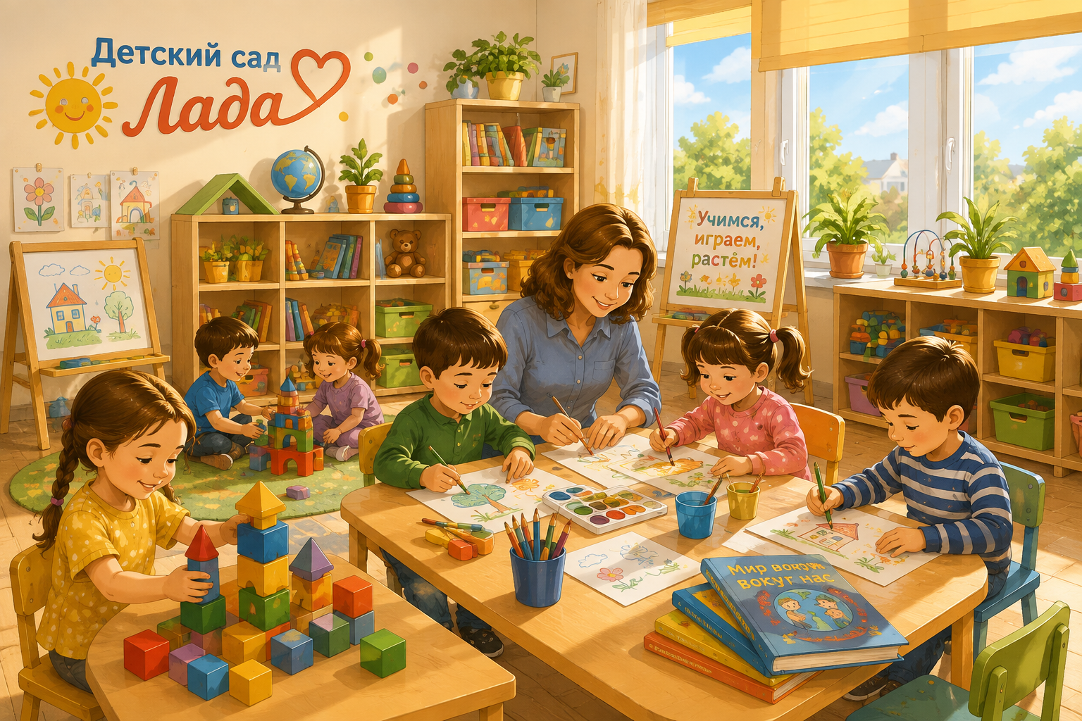 Добро пожаловать на новый сайт детского сада «Лада»
